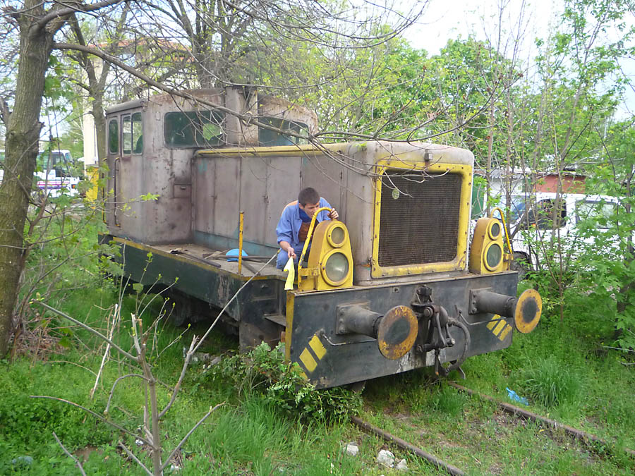 Приемане и преместване на музеен локомотив 64.19: V22-435 отива към ГОРУБСО