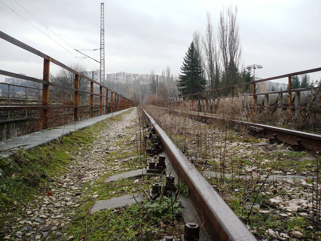 Мост на индустриален клон над Янтра